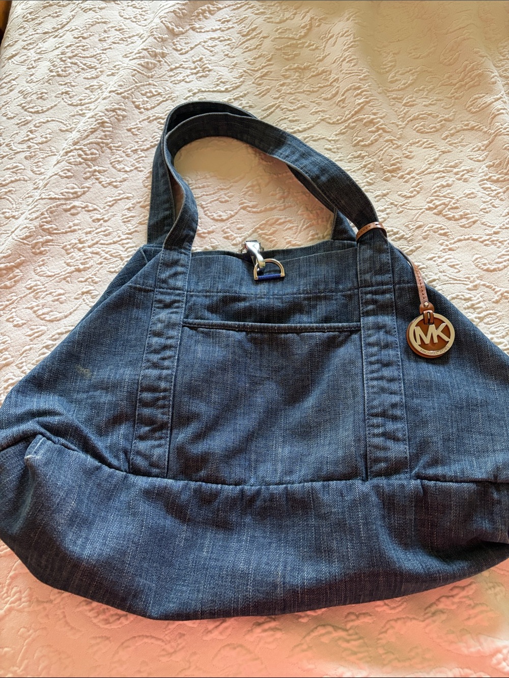 MICHAEL KORS Denim Hobo Bag